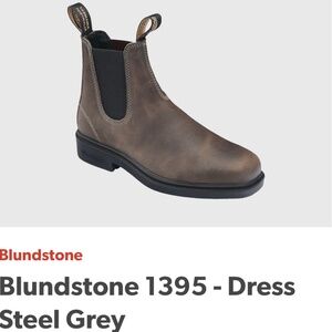 Blundstone Dress Chisel Toe Steel Grey